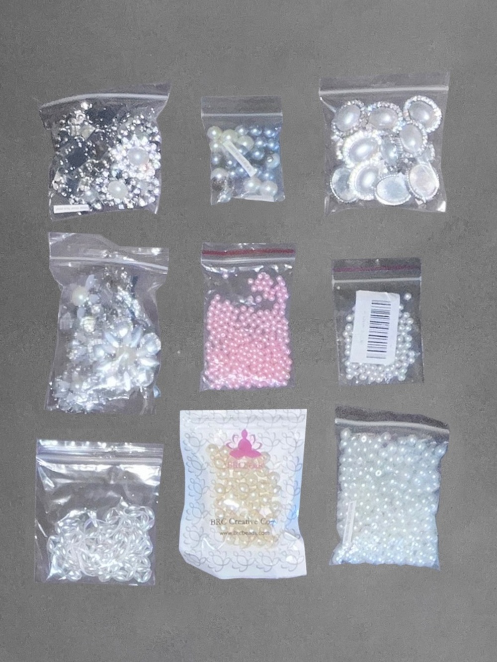 Assorted Faux Pearl Jewelry Making Beads
